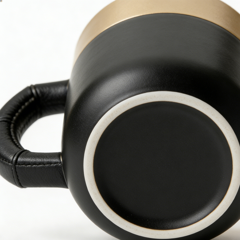 🖤 Black & Gold Luxury Coffee Mug ☕ Premium Ceramic Mug 🎁 Perfect Gift for Him & Her