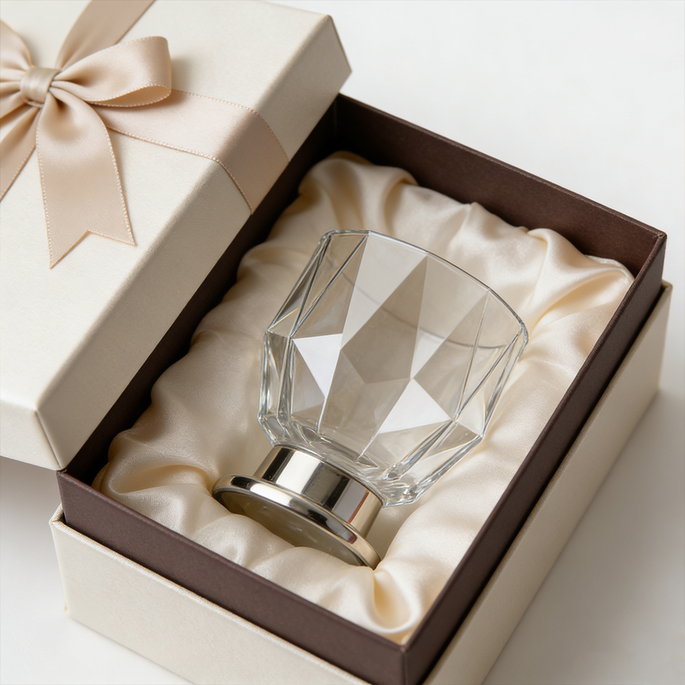 💎 Luxury Crystal Glass Coffee Cup Geometric Whiskey Glass Modern Statement Drinkware Perfect Gift Choice
