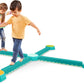 B. toys – Balance Beam for Kids – Interlocking Balancing Beams – 5 Sensory Pads & 8 Beams – Active Play for Toddlers, Kids – 3+ Years– Balance & Build Set